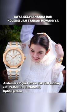 Harga jam tangan (Instagram)